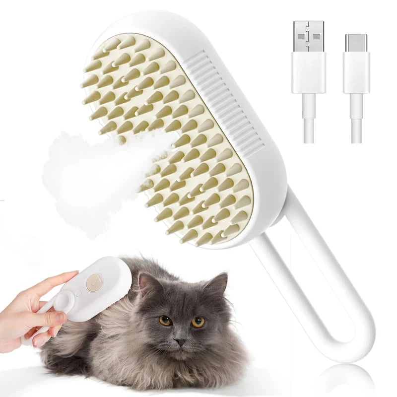 The Studio 3-in-1 Nano-Mist Grooming Brush