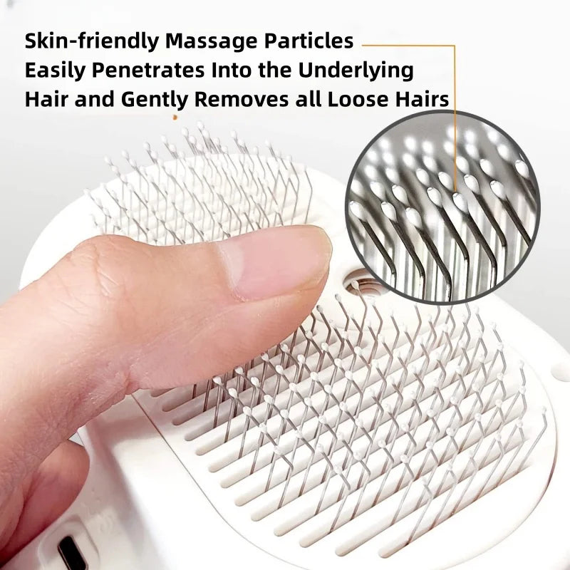 The Studio 3-in-1 Nano-Mist Grooming Brush