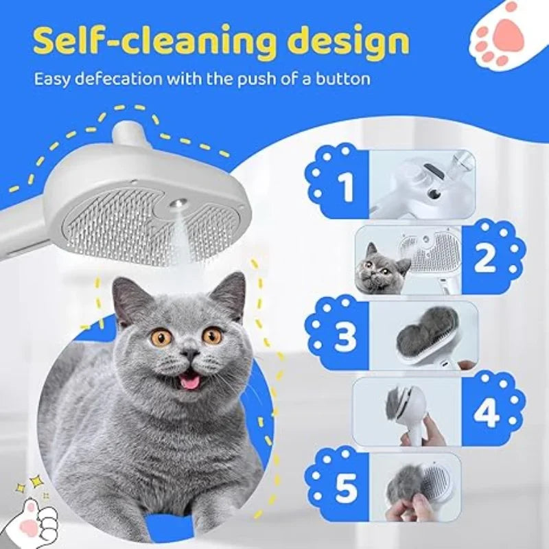 The Studio 3-in-1 Nano-Mist Grooming Brush