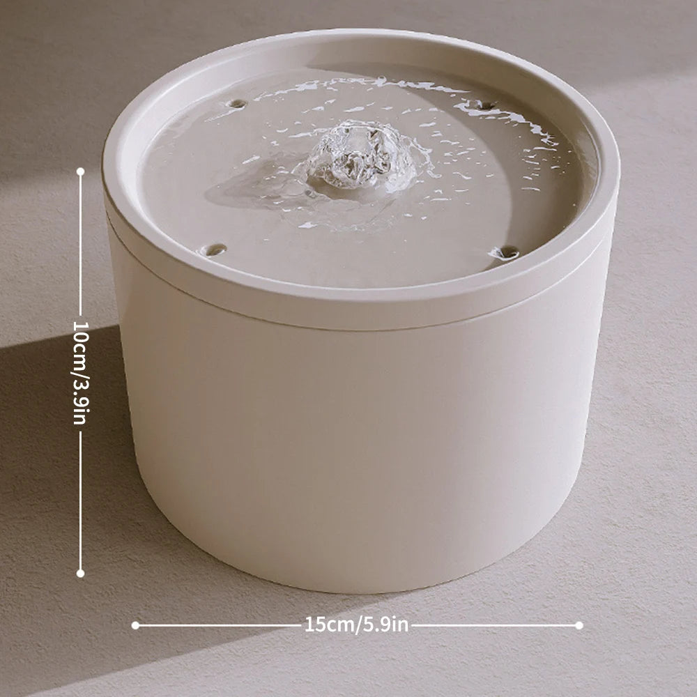 The Aesthetic Wireless Ceramic Pet Fountain