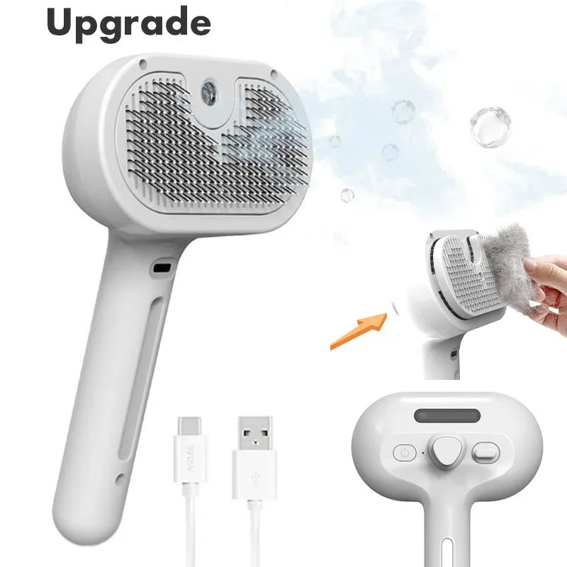 The Studio 3-in-1 Nano-Mist Grooming Brush