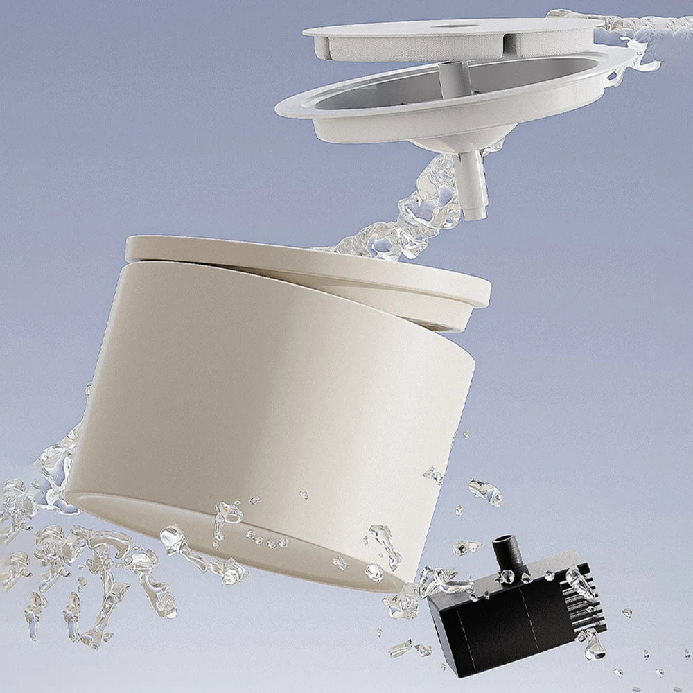 The Aesthetic Wireless Ceramic Pet Fountain